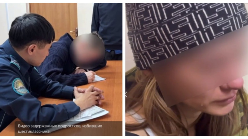 Кадры из видео: ДП области Абай